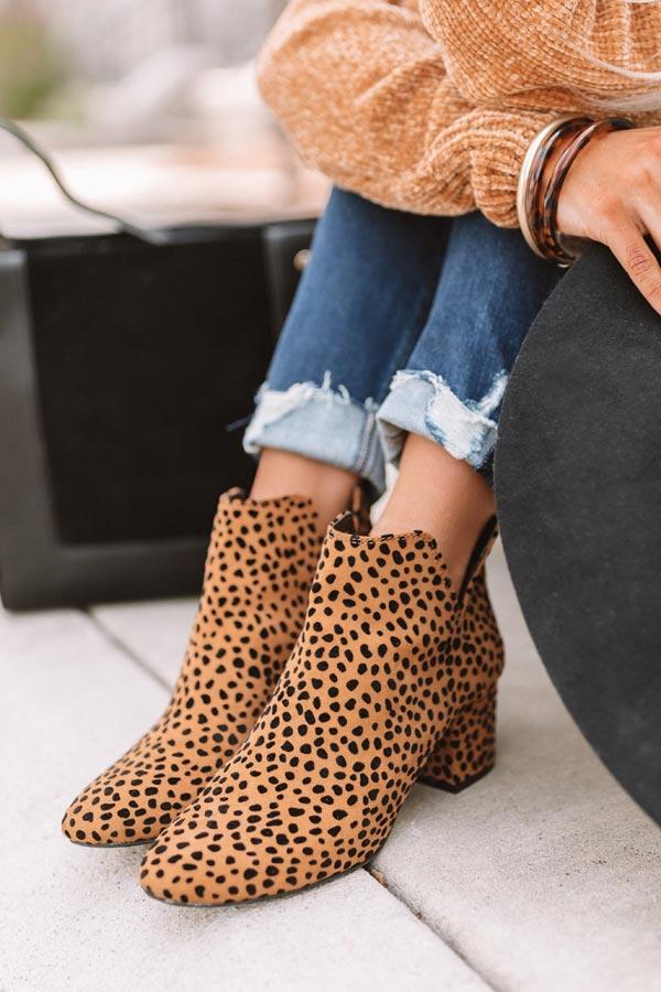 Impressions The Knox Leopard Bootie