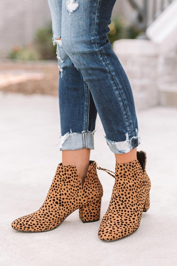 Impressions The Knox Leopard Bootie