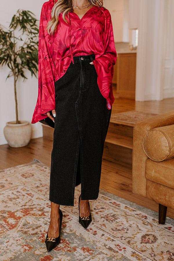 Impressions The Krysia Denim Skirt