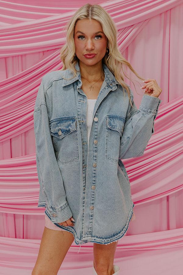 Impressions The Kyrsia Denim Button Up