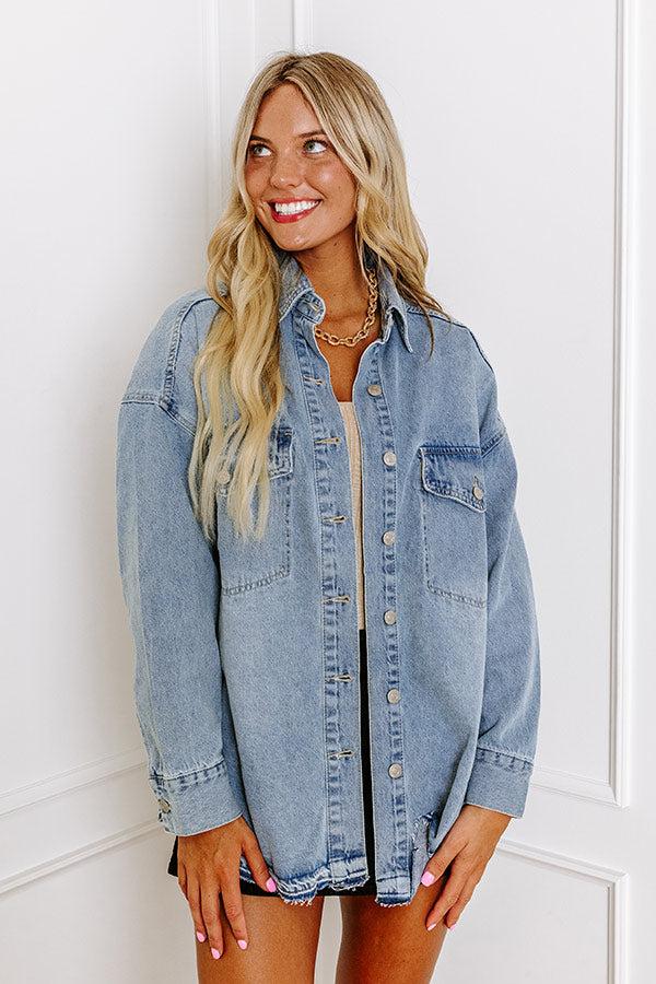 Impressions The Kyrsia Denim Button Up