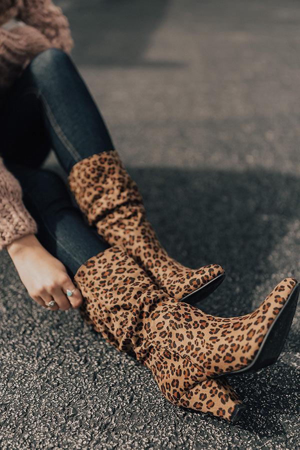 Impressions The Laurette Leopard Ankle Boot