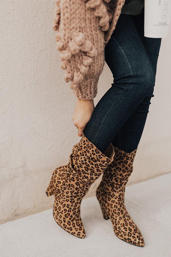 Impressions The Laurette Leopard Ankle Boot