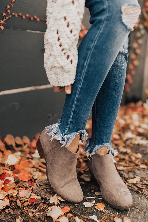 Impressions The Leighton Bootie in Dark Grey