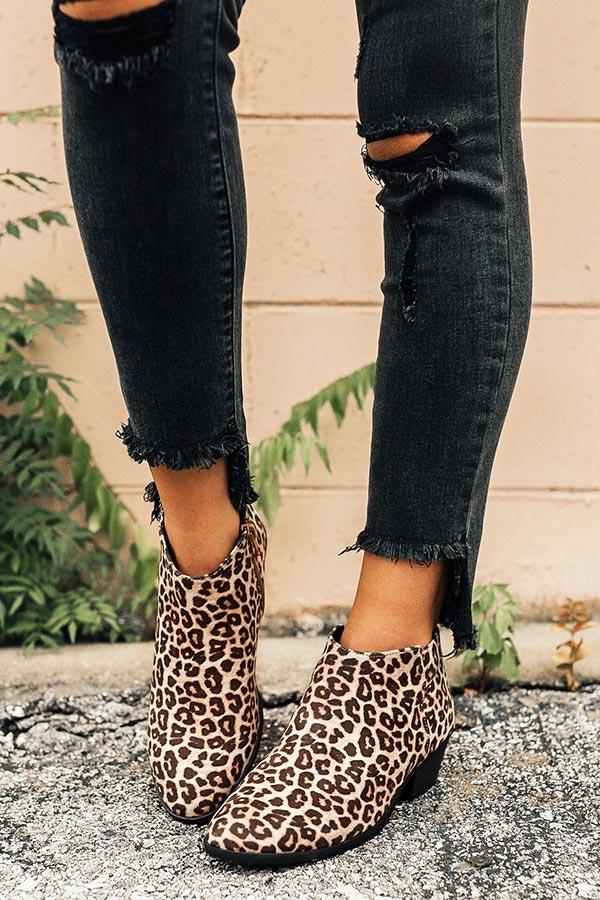 Impressions The Leighton Bootie In Leopard
