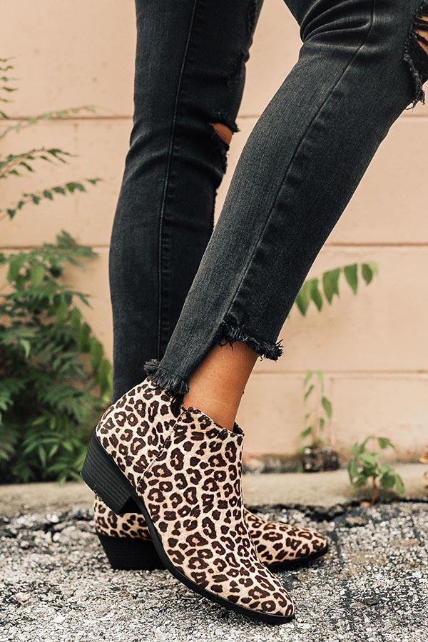 Impressions The Leighton Bootie in Leopard