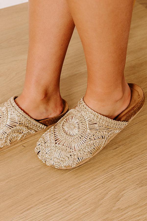 Impressions The Lilah Metallic Clogs