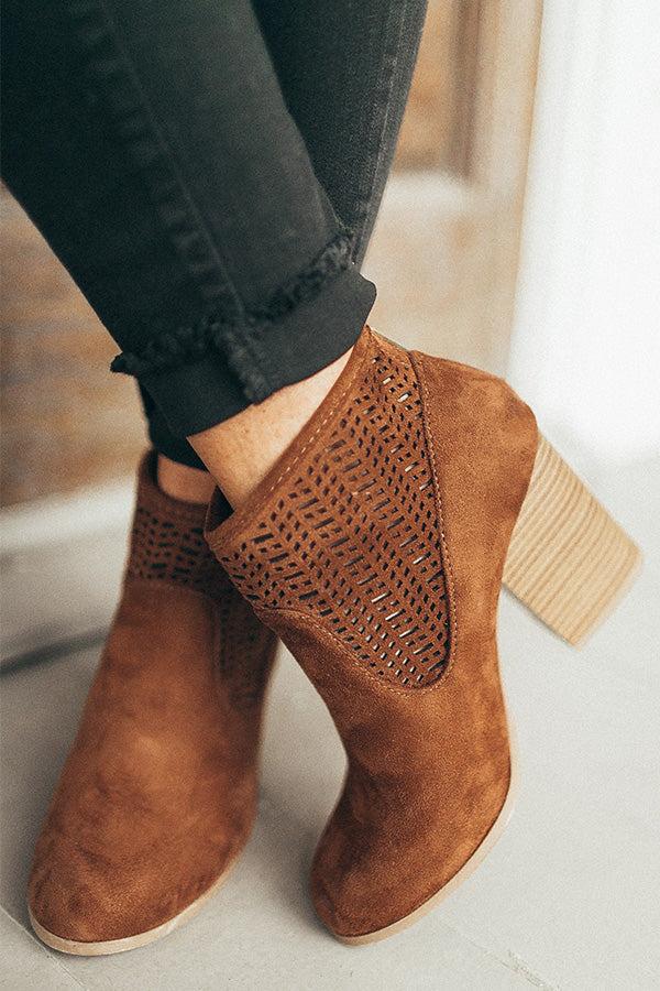 Impressions The Lillie Faux Suede Bootie