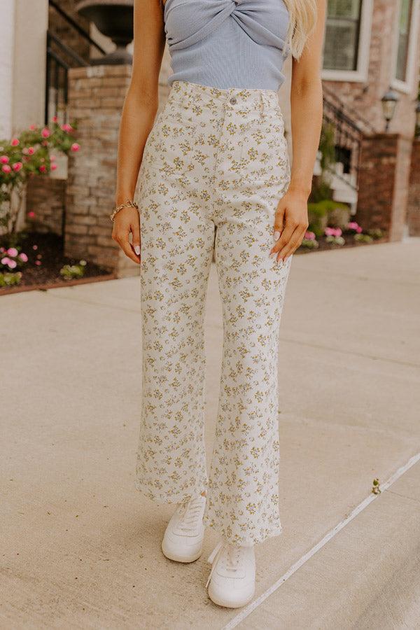 Impressions The Lilly High Waist Floral Pants