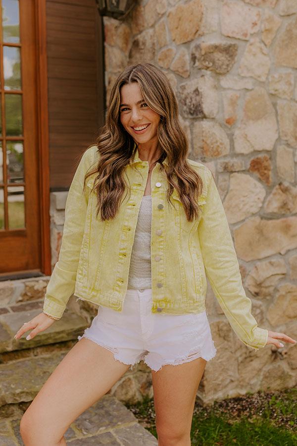 Impressions The Lilly Vintage Wash Denim Jacket