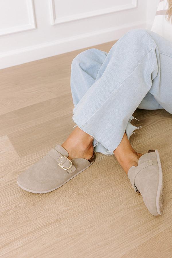 Impressions The London Faux Nubuck Clogs