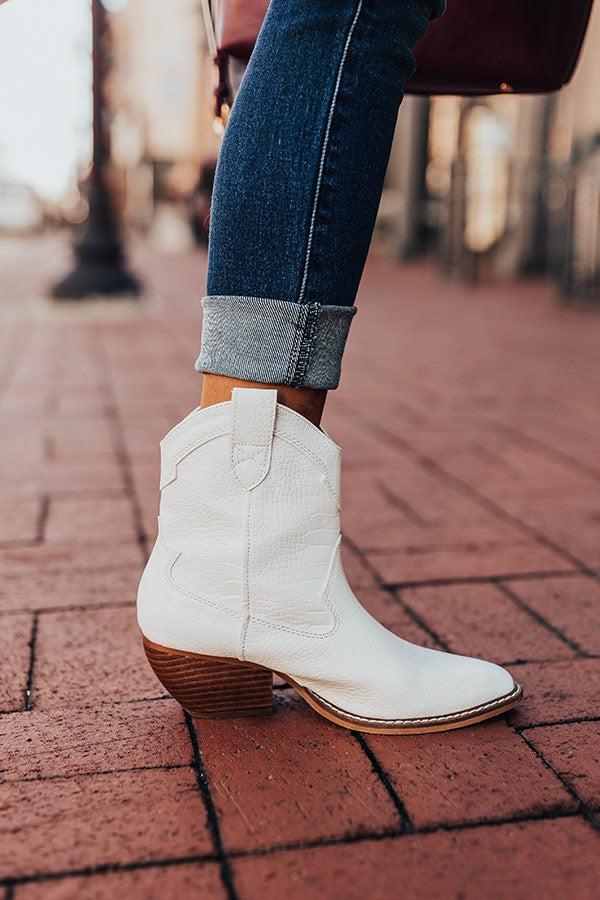 Impressions The Ludette Faux Leather Cowboy Boot