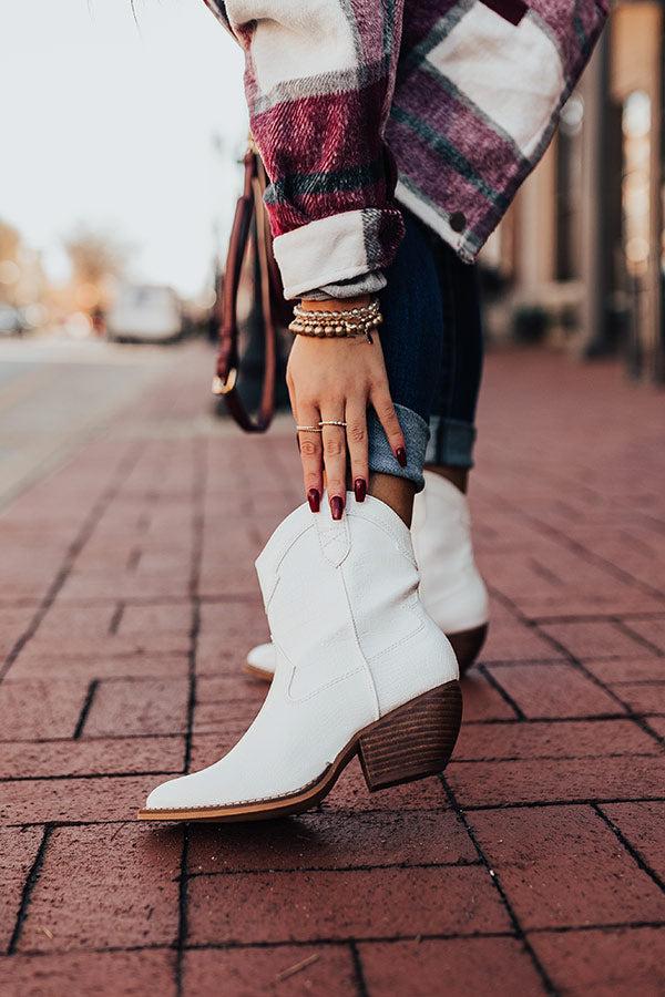 Impressions The Ludette Faux Leather Cowboy Boot