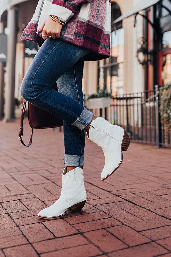 Impressions The Ludette Faux Leather Cowboy Boot