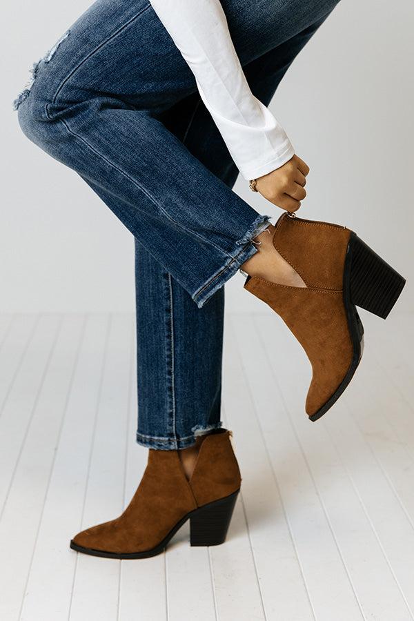 Impressions The Lundy Faux Suede Bootie
