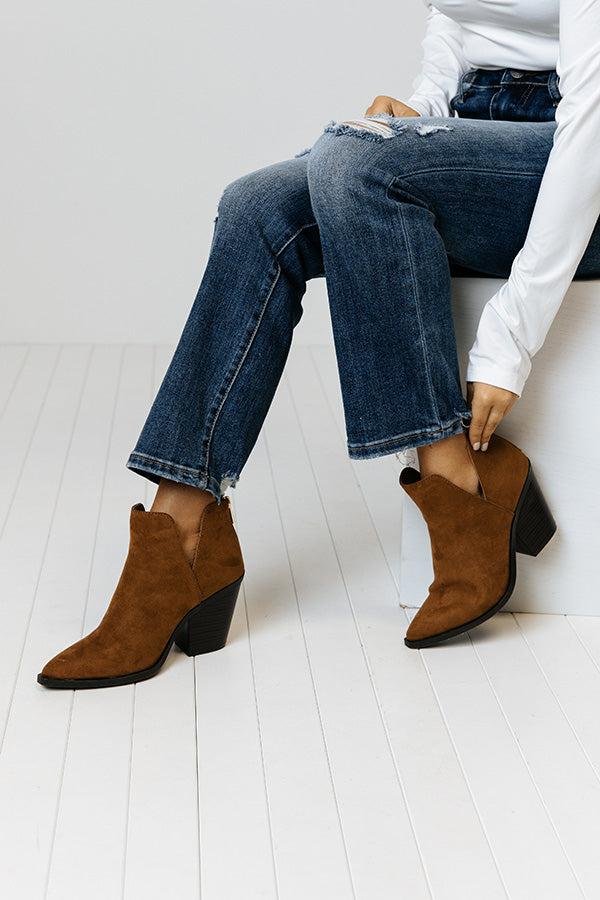Impressions The Lundy Faux Suede Bootie