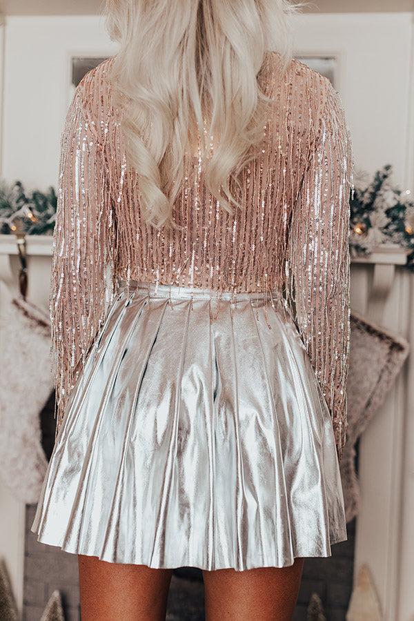 Impressions The Lyla Pleated Mini Skirt