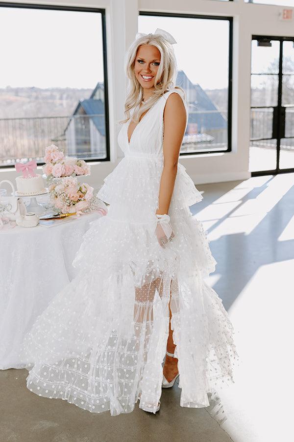 Impressions The Maisy Tiered Tulle Maxi Dress