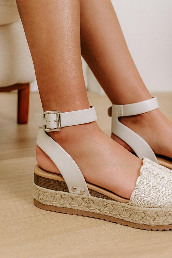 Impressions The Margaret Faux Leather Espadrille