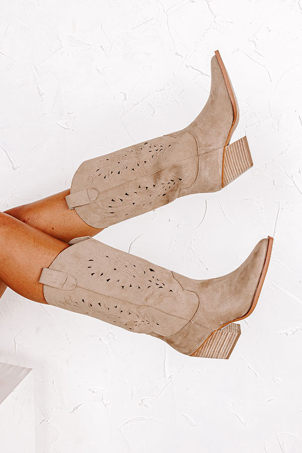 Impressions The Margie Faux Suede Boot