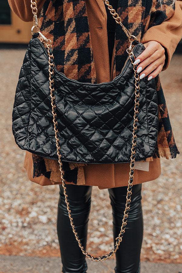 Impressions The Maris Quilted Purse In Black