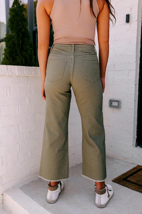 Impressions The McKenzie High Waist Jean In Sage
