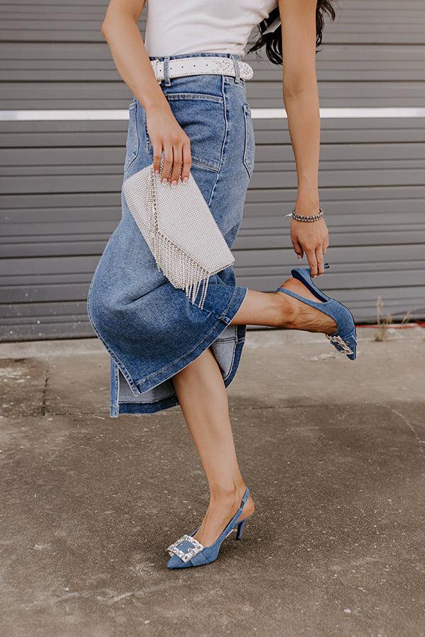 Impressions The Mirabelle Denim Heel