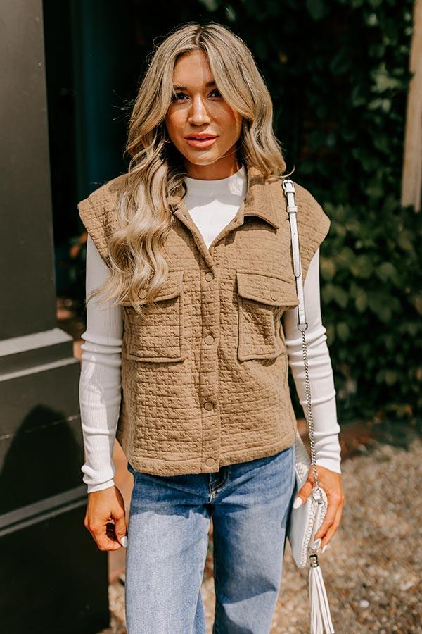 Impressions The Missing Piece Quilted Vest