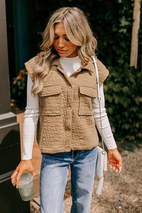 Impressions The Missing Piece Quilted Vest