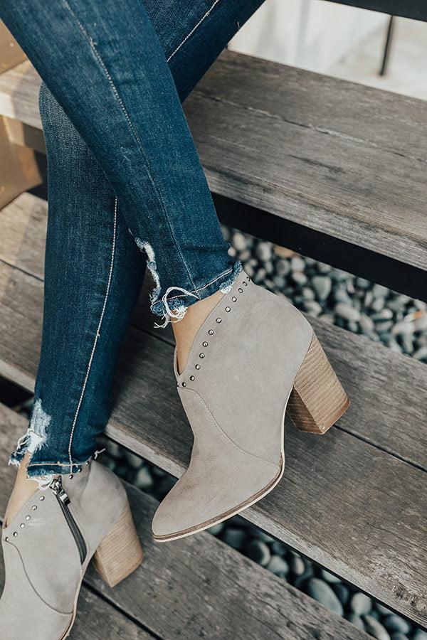 Impressions The Morgan Bootie In Grey