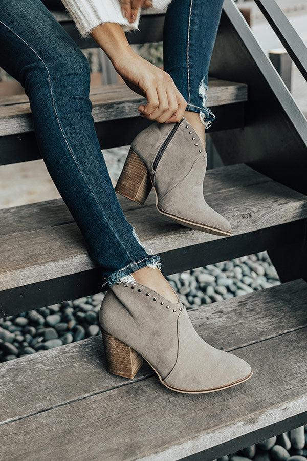 Impressions The Morgan Bootie In Grey