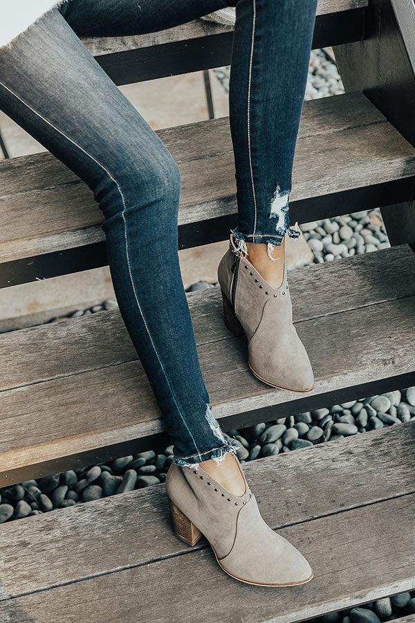 Impressions The Morgan Bootie In Grey
