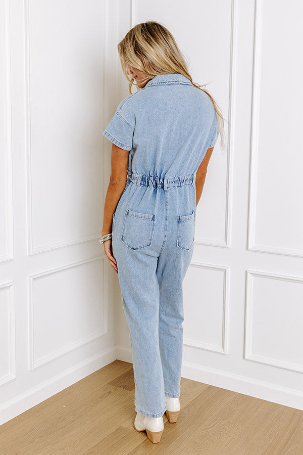Impressions The Nayeli Denim Jumpsuit