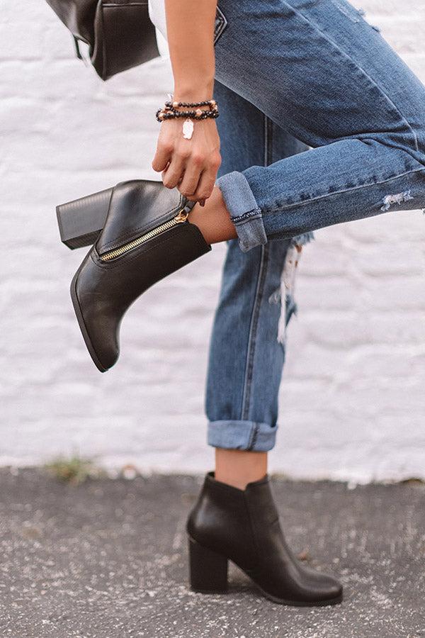 Impressions The Nellie Faux Leather Bootie