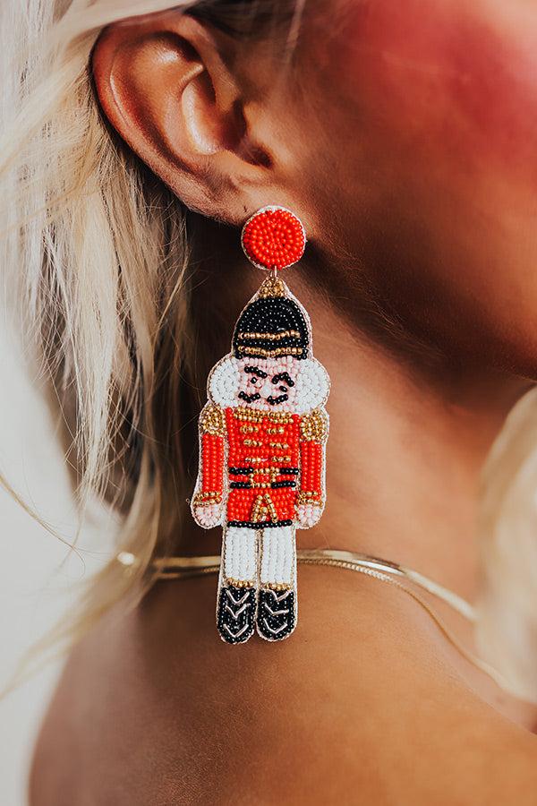 Impressions The Nutcracker March Beaded Earrings