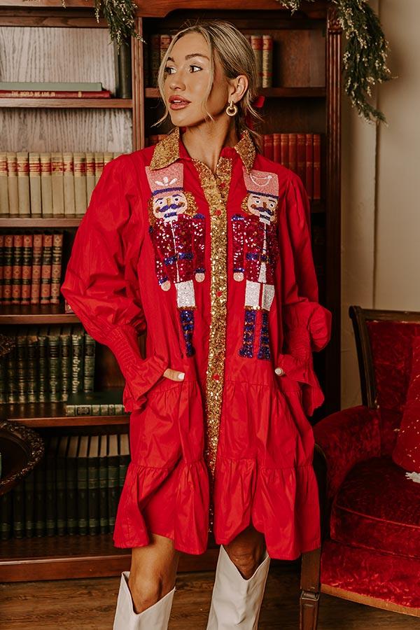 Impressions The Nutcracker Sequin Mini Dress