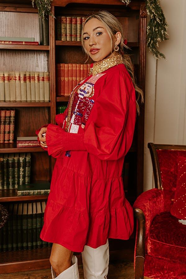 Impressions The Nutcracker Sequin Mini Dress