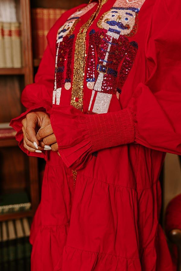 Impressions The Nutcracker Sequin Mini Dress