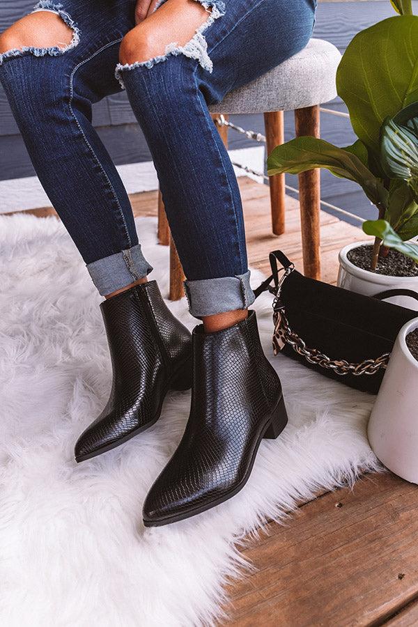Impressions The Olette Bootie In Black
