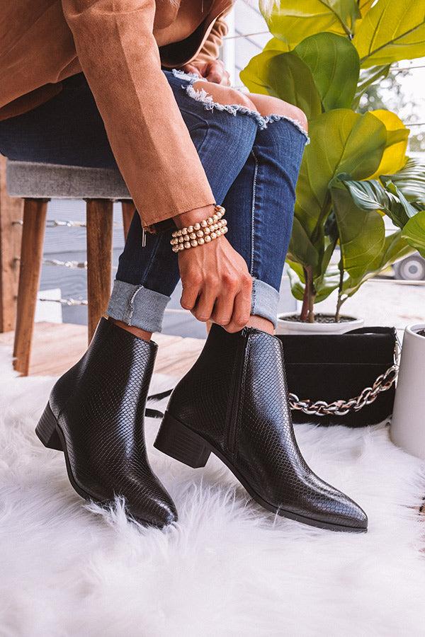 Impressions The Olette Bootie In Black