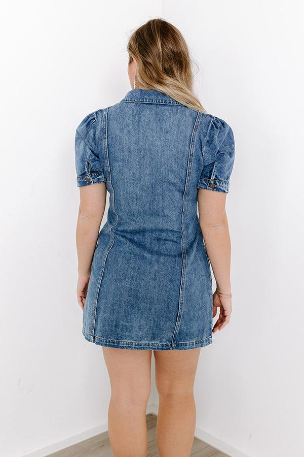 Impressions The Parleigh Denim Mini Dress