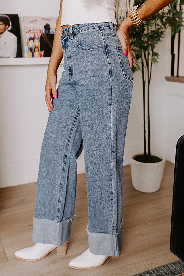 Impressions The Penelope High Waist Wide Leg Jean