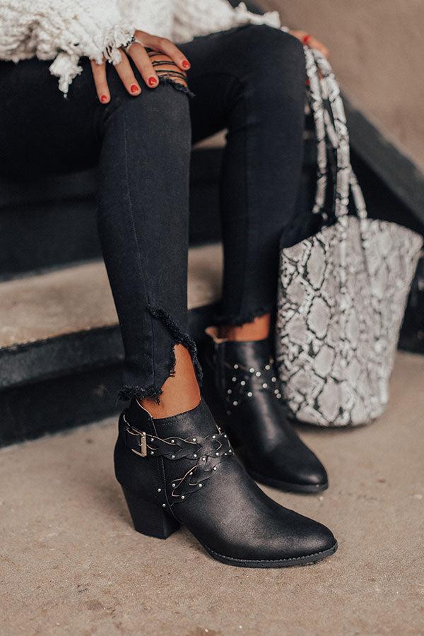 Impressions The Phoebe Bootie In Black
