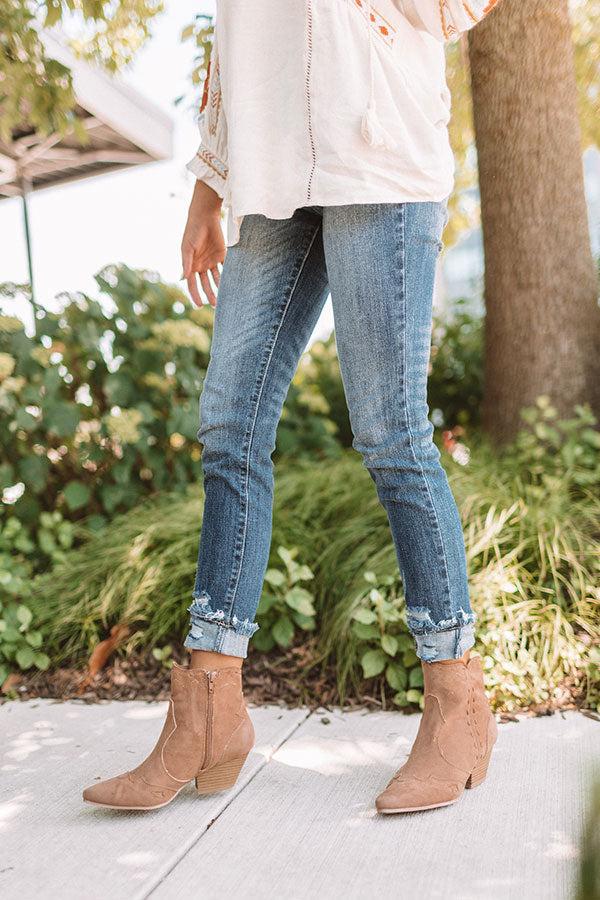 Impressions The Posey Bootie In Brown