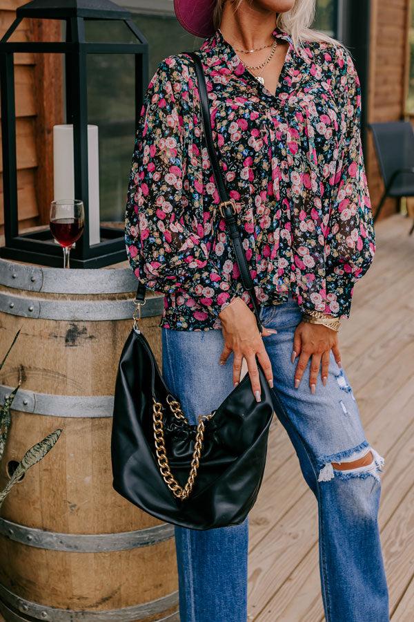 Impressions The Preston Faux Leather Tote In Black