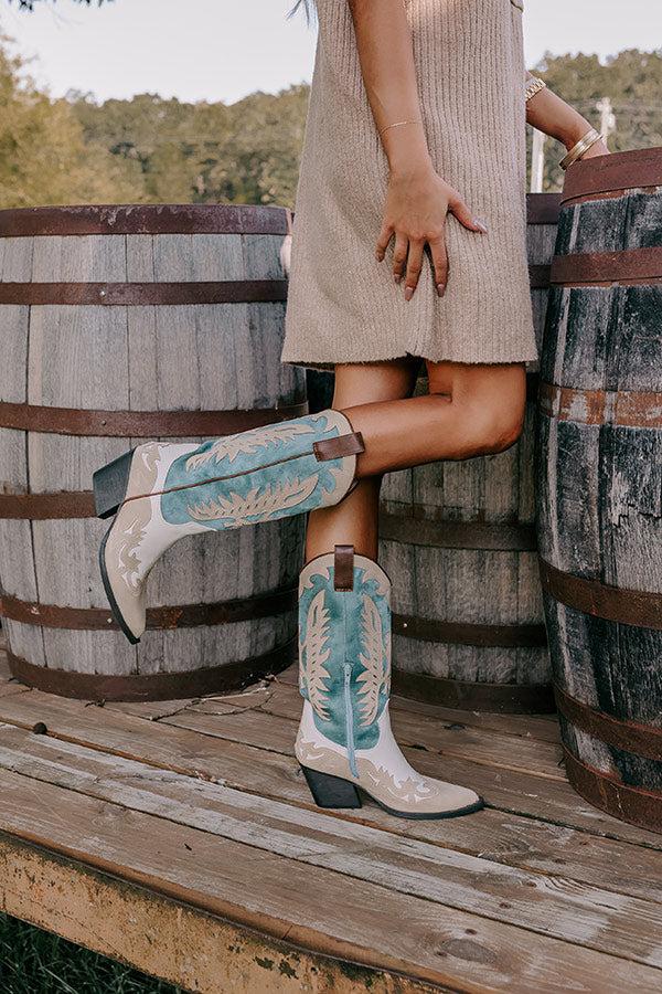 Impressions The Quinton Faux Leather Cowboy Boot