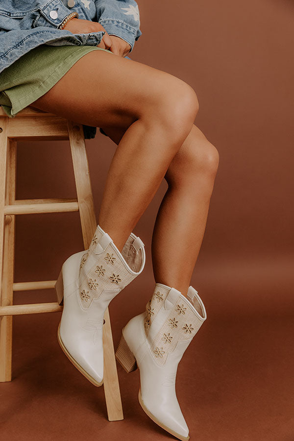 Impressions The Reese Faux Leather Cowboy Boots