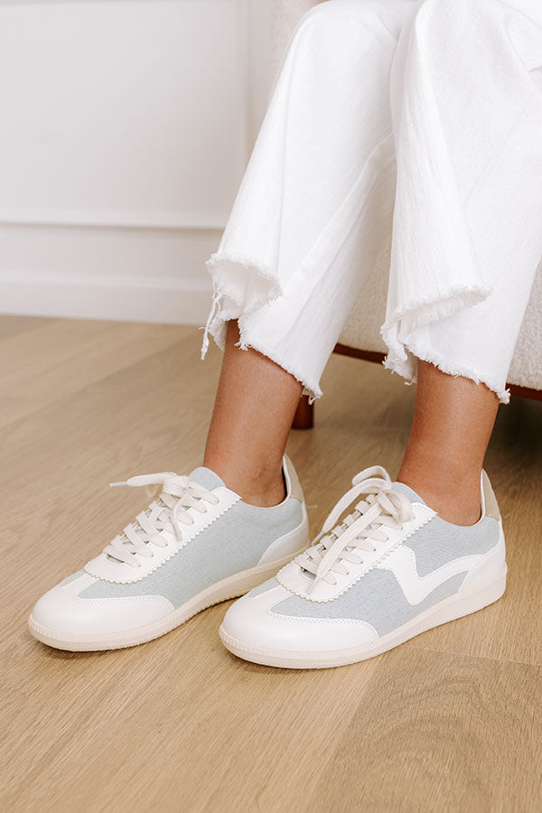 Impressions The Remi Denim Sneaker In Light Wash