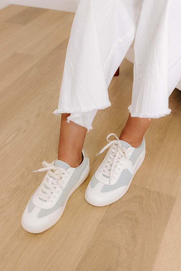 Impressions The Remi Denim Sneaker In Light Wash