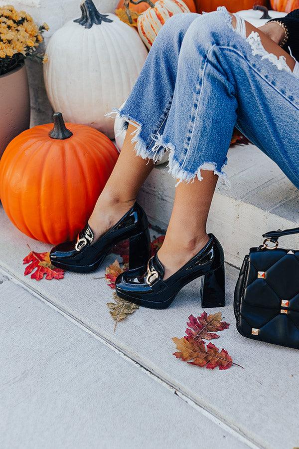 Impressions The Riley Patent Heel Loafer